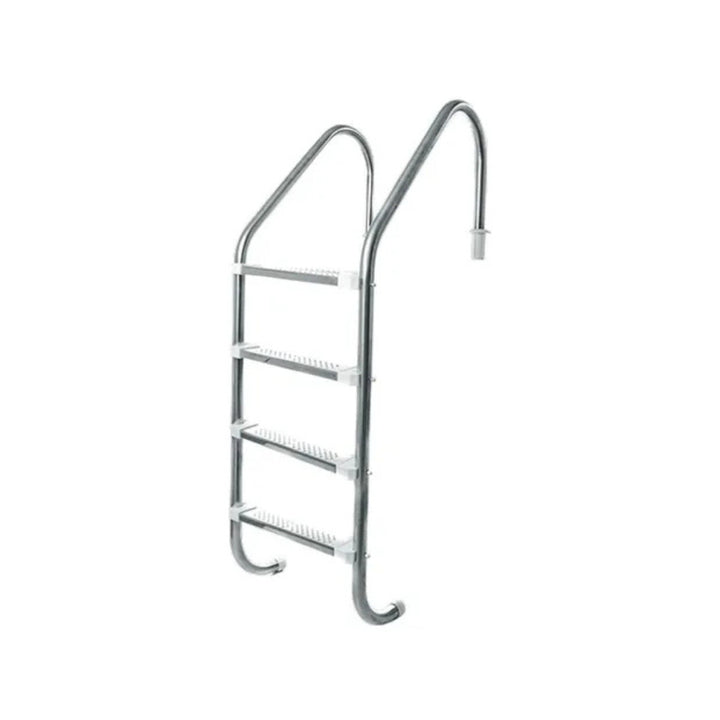 Escada Inox Antiderrapante 4 Degraus Para Piscinas