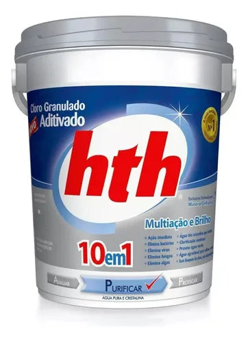Hth Aditivado Mineral Brilliance 10 Em 1 Para Piscina