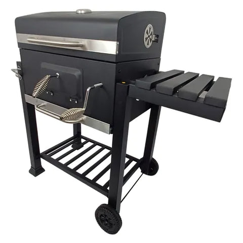 Churrasqueira Torino Premium  - A Carvão Americana A Bafo Cinza-escuro