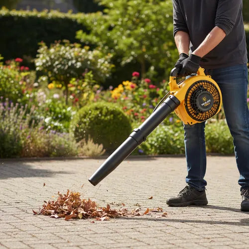 Soprador Folha Lateral 27,2cc 2 Tempos 1,0hp The Black Tools Amarelo