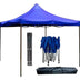 Tenda Sanfonada Gazebo 3x3 Articulada Pesca Praia Camping Azul-escuro