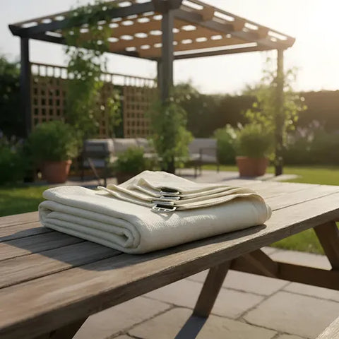 Lona Tela Toldo Sombrite 90% Sombra Shade Garagem Jardim 4x2