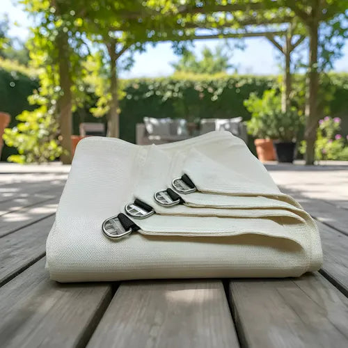 Lona Tela Toldo Sombrite 90% Sombra Garagem Jardim 4x3 Areia