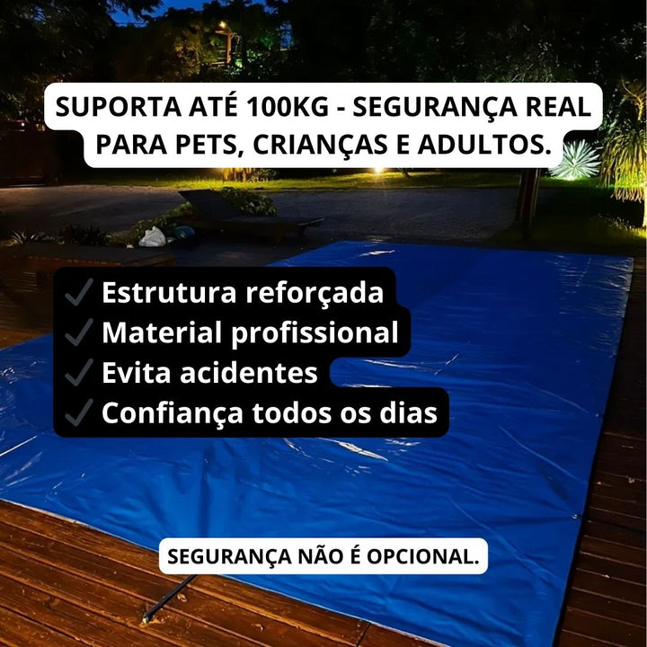 CAPA DE PISCINA 7x3 MTS 300 MICRAS