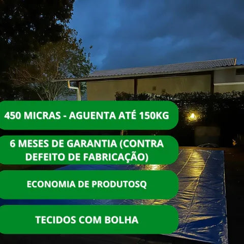 CAPA DE PISCINA 9x5 MTS 450 MICRAS